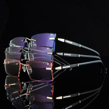 Load image into Gallery viewer, Glasses Prescription Eyeglasses Men Customized Prescription Glasses Myopia Hyperopia Frameless Frames 03