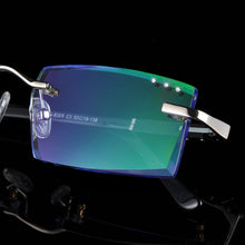 Load image into Gallery viewer, Glasses Prescription Eyeglasses Men Customized Prescription Glasses Myopia Hyperopia Frameless Frames 03