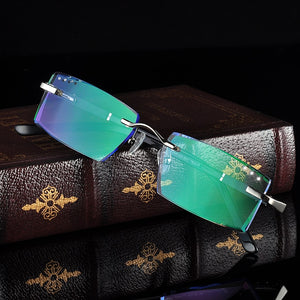 Glasses Prescription Eyeglasses Men Customized Prescription Glasses Myopia Hyperopia Frameless Frames 03