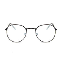 Load image into Gallery viewer, Gold Glasses Frame Female  Brand Designer Optical Eyeglasses Women Vintage Round Metal Eyewear Clear Lens Circle