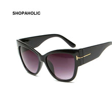 Load image into Gallery viewer, Gradient Points Cat Eye Women Sunglasses Tom High Sun Glasses Female Cateyes Sunglasses Women Brand Designer Oculos