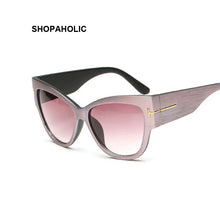 Load image into Gallery viewer, Gradient Points Cat Eye Women Sunglasses Tom High Sun Glasses Female Cateyes Sunglasses Women Brand Designer Oculos