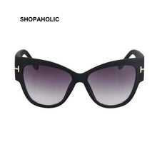 Load image into Gallery viewer, Gradient Points Cat Eye Women Sunglasses Tom High Sun Glasses Female Cateyes Sunglasses Women Brand Designer Oculos