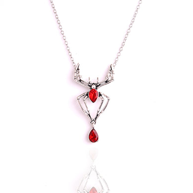 Nuovi accessori per decorazioni retrò con ragno per decorazioni per collana di Halloween 