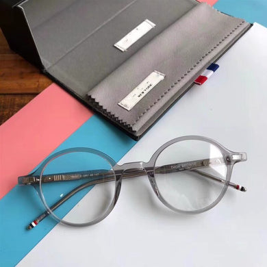 Thom Brand Designer Retro Round Eyeglasses Optical Prescription Glasses Frame Men Gafas Women with Original Box