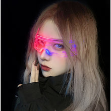 Load image into Gallery viewer, High-tech LED Luminous Glasses Changing Colors Luminous Glasses Dazzling Dazzling Nightclub Ladies Glasses