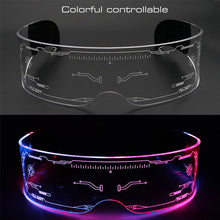 Load image into Gallery viewer, High-tech LED Luminous Glasses Changing Colors Luminous Glasses Dazzling Dazzling Nightclub Ladies Glasses