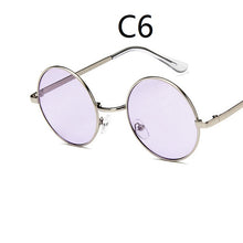 Load image into Gallery viewer, Hip-hop Style Round Frame Retro Sunglasses Men and Women Sunglasses
