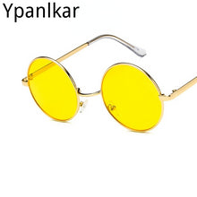 Load image into Gallery viewer, Hip-hop Style Round Frame Retro Sunglasses Men and Women Sunglasses