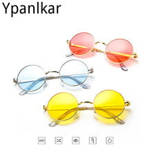 Load image into Gallery viewer, Hip-hop Style Round Frame Retro Sunglasses Men and Women Sunglasses