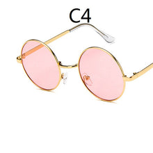 Load image into Gallery viewer, Hip-hop Style Round Frame Retro Sunglasses Men and Women Sunglasses