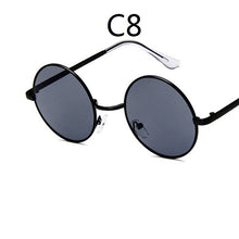 Load image into Gallery viewer, Hip-hop Style Round Frame Retro Sunglasses Men and Women Sunglasses