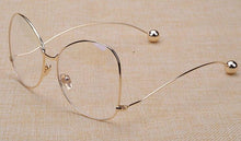 Load image into Gallery viewer, Frame Classic Clear Glasses Gold Frame 2022 Vintage Sunglass Women Men Optical UV400 Aviation eyeglass Transparent Clear