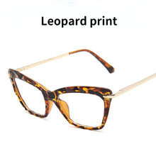 Load image into Gallery viewer, Oversized Frame Anti Blue Light Cat Eye Eyeglasses Square Women Reading Glasses Trending Design Optical Computer Glasses