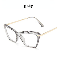 Load image into Gallery viewer, Oversized Frame Anti Blue Light Cat Eye Eyeglasses Square Women Reading Glasses Trending Design Optical Computer Glasses
