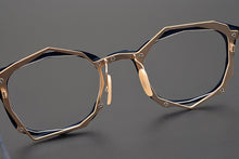 Load image into Gallery viewer, IP Titanium Retro Optical Eyeglasses Hand Made Japan Men Myopia Prescription Glasses Frame Personality Women Square Eyewear
