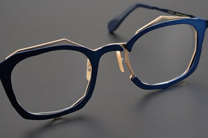 IP Titanium Retro Optical Eyeglasses Hand Made Japan Men Myopia Prescription Glasses Frame Personality Women Square Eyewear