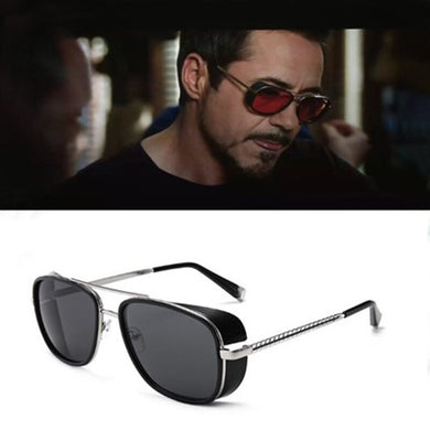 Iron Man 3 Matsuda TONY stark Sunglasses Men Rossi Coating retro Vintage Designer Sun glasses Oculos Masculino Gafas de