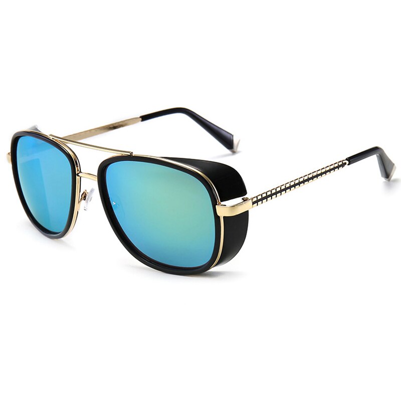 Iron Man 3 Matsuda TONY stark Sunglasses Men Rossi Coating retro