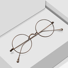 Load image into Gallery viewer, Japanese Handmade Eyeglasses John Lennon Classic Small Round Titanium Glasses Ultra-light Frame Men Retro Women Myopia Gafas