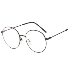 Carica l&#39;immagine nel visualizzatore di Gallery, Japanese Optical Glasses Frame Flat Mirror Female Metal Round Glasses Art Retro Computer Glasses Eyeglasses Frames eyewear