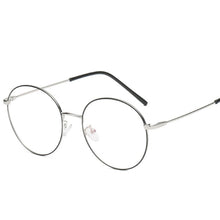 Carica l&#39;immagine nel visualizzatore di Gallery, Japanese Optical Glasses Frame Flat Mirror Female Metal Round Glasses Art Retro Computer Glasses Eyeglasses Frames eyewear