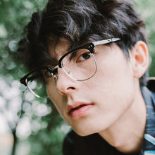Load image into Gallery viewer, Johnny Depp Eyeglasses Men Optical Glasses Frames Acetate Retro Style Half Frame Glasses Women
