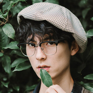 Johnny Depp Eyeglasses Men Optical Glasses Frames Acetate Retro Style Half Frame Glasses Women