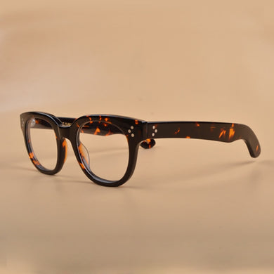 Johnny Depp Glasses Men Women Optical Glasses Frame Brand design Computer Transparent Eyeglass Acetate Vintage Q321-2