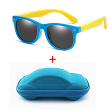 Load image into Gallery viewer, Kids Polarized Sunglasses Sun Glasses for Children Boys Girls Eyewares TR90 Coating Lens UV 400 Protection With Case