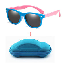 Load image into Gallery viewer, Kids Polarized Sunglasses Sun Glasses for Children Boys Girls Eyewares TR90 Coating Lens UV 400 Protection With Case