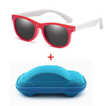 Load image into Gallery viewer, Kids Polarized Sunglasses Sun Glasses for Children Boys Girls Eyewares TR90 Coating Lens UV 400 Protection With Case