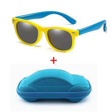 Load image into Gallery viewer, Kids Polarized Sunglasses Sun Glasses for Children Boys Girls Eyewares TR90 Coating Lens UV 400 Protection With Case