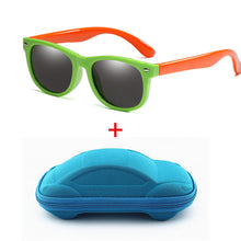 Load image into Gallery viewer, Kids Polarized Sunglasses Sun Glasses for Children Boys Girls Eyewares TR90 Coating Lens UV 400 Protection With Case