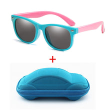 Load image into Gallery viewer, Kids Polarized Sunglasses Sun Glasses for Children Boys Girls Eyewares TR90 Coating Lens UV 400 Protection With Case