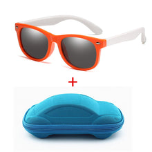 Load image into Gallery viewer, Kids Polarized Sunglasses Sun Glasses for Children Boys Girls Eyewares TR90 Coating Lens UV 400 Protection With Case