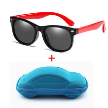 Load image into Gallery viewer, Kids Polarized Sunglasses Sun Glasses for Children Boys Girls Eyewares TR90 Coating Lens UV 400 Protection With Case