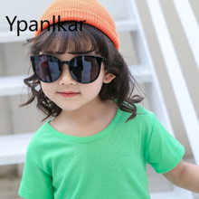 Load image into Gallery viewer, Kids Sunglasses for Boys Girls Retro Square Sports Children Sun Glasses Black Vintage Shade Baby Eyewares
