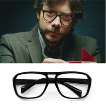 Load image into Gallery viewer, La casa De papel Money Heist El profesor (Professeur) Glasses Eyewear Mask Sunglasses Props Decor Alvaro Morte Cosplay Gifts