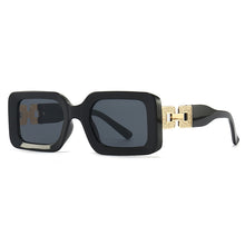 Load image into Gallery viewer, Ladies Square Sunglasses  Brand Metal Chain Trendy Women Classic Sunglasses Travel Decorative Glasses Men