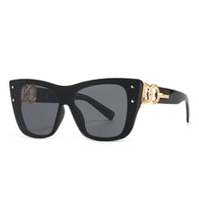 Load image into Gallery viewer, Brand Designer Big Frame Square Sunglasses Women Men Retro Rivet ins Sun Glasses Travel Driving Shades UV400