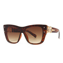 Load image into Gallery viewer, Brand Designer Big Frame Square Sunglasses Women Men Retro Rivet ins Sun Glasses Travel Driving Shades UV400