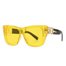 Load image into Gallery viewer, Brand Designer Big Frame Square Sunglasses Women Men Retro Rivet ins Sun Glasses Travel Driving Shades UV400