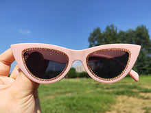 Load image into Gallery viewer, Cat eyes sunglasses women 2023 Brand Flat Top Men Gafas Eyewear Sunglasses Shade Mirror UV400 Lentes de sol mujer