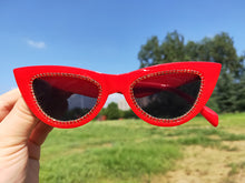 Load image into Gallery viewer, Cat eyes sunglasses women 2023 Brand Flat Top Men Gafas Eyewear Sunglasses Shade Mirror UV400 Lentes de sol mujer