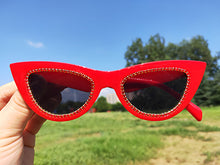 Load image into Gallery viewer, Cat eyes sunglasses women 2023 Brand Flat Top Men Gafas Eyewear Sunglasses Shade Mirror UV400 Lentes de sol mujer