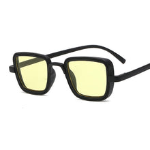 Load image into Gallery viewer, Kabir Singh India Movie Sunglasses Men Square Gold Frame Cool Sun Shades Brand Design Black Glasses For Male UV400