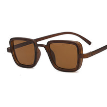 Load image into Gallery viewer, Luxury Kabir Singh India Movie Sunglasses Men Square Gold Frame Cool Sun Shades Brand Design Black Glasses For Male UV400