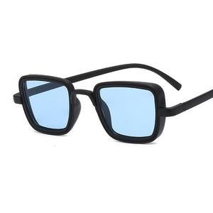 Luxury Kabir Singh India Movie Sunglasses Men Square Gold Frame Cool Sun Shades Brand Design Black Glasses For Male UV400