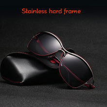 Load image into Gallery viewer, Ladies Polarized Sunglasses Women Brand Italy Design metal frame femal Sun Glasses Female Vintage Eyewear